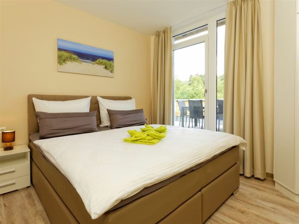 Ferienwohnung Kajüte 7 im Kapitänsweg 2 bietet auf rund 125 m² Wohnfläche über zwei Ebenen.