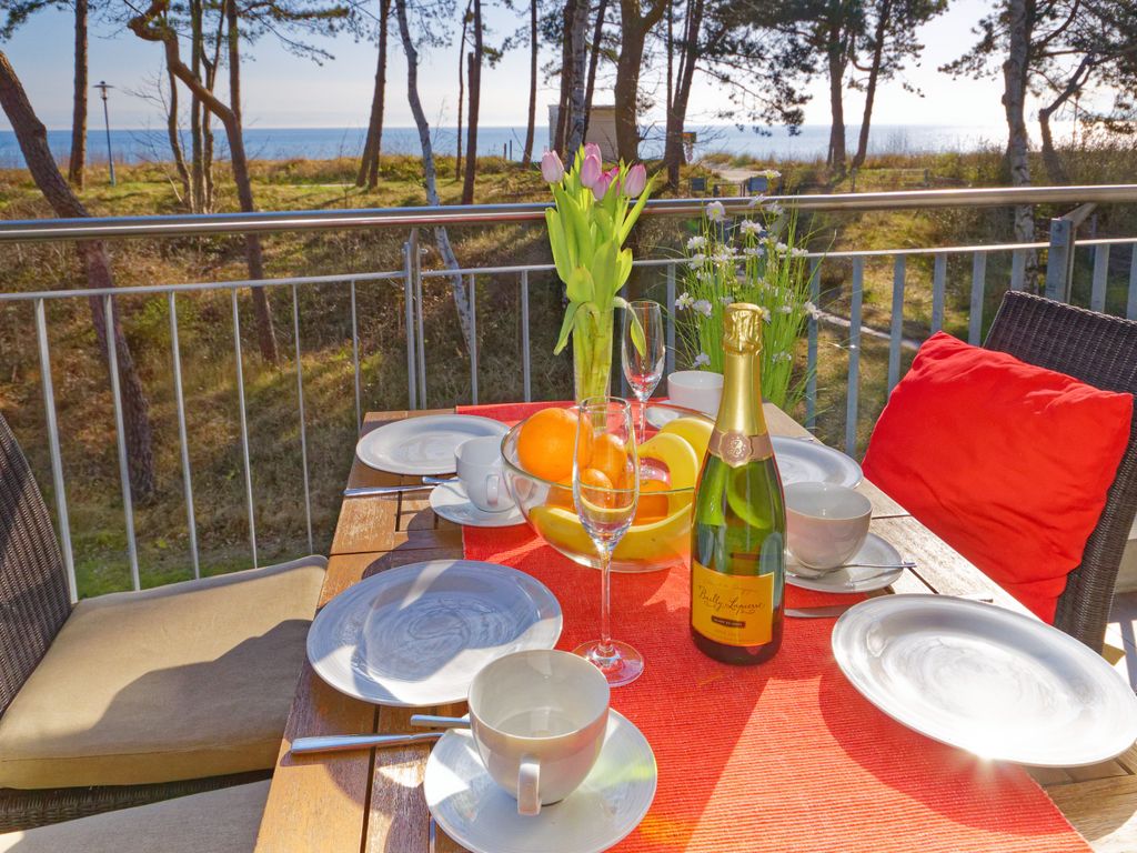 Balkon mit Meerblick