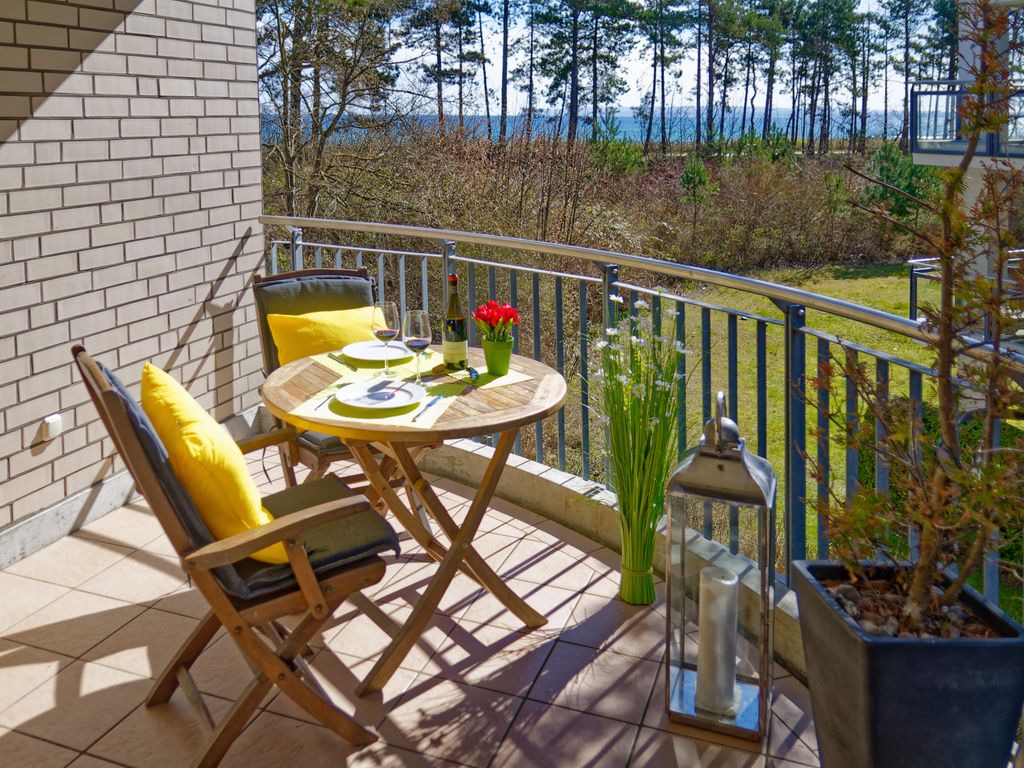 Balkon mit Meerblick