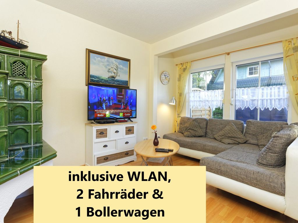 inklusive ###br###WLAN, 2 Fahrräder & ###br###1 Bollerwagen