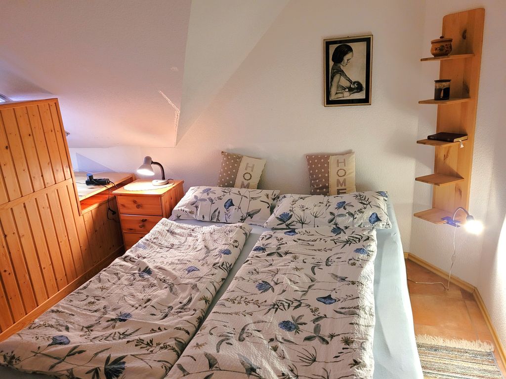 Schlafbereich im Wohnzimmer