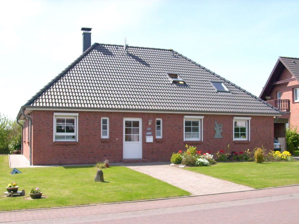 Außenansicht des Hauses (Ferienwohnung im Obergeschoss)