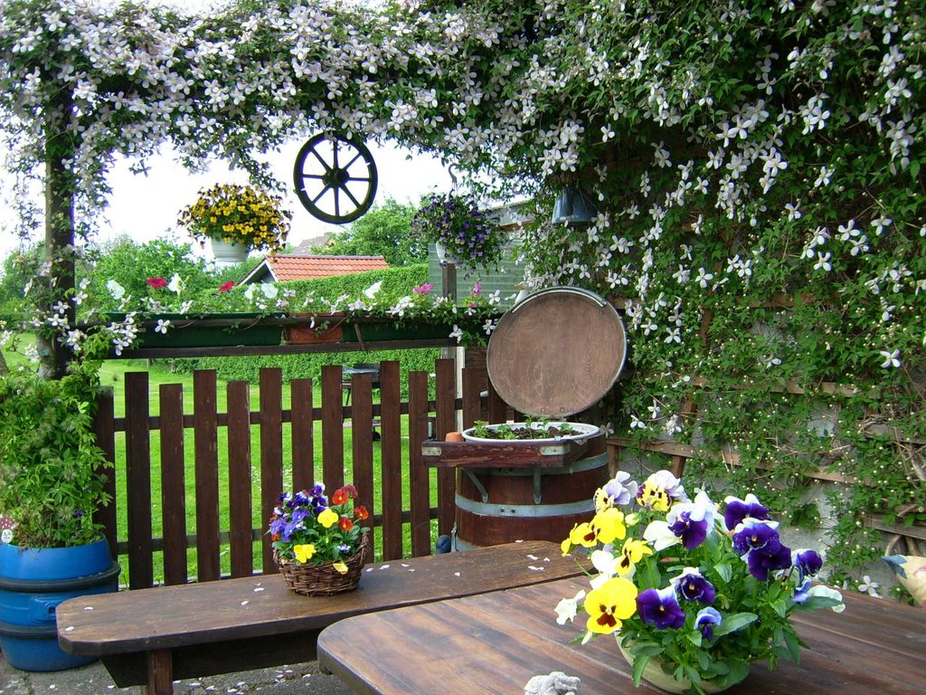 Sitzecke im Garten