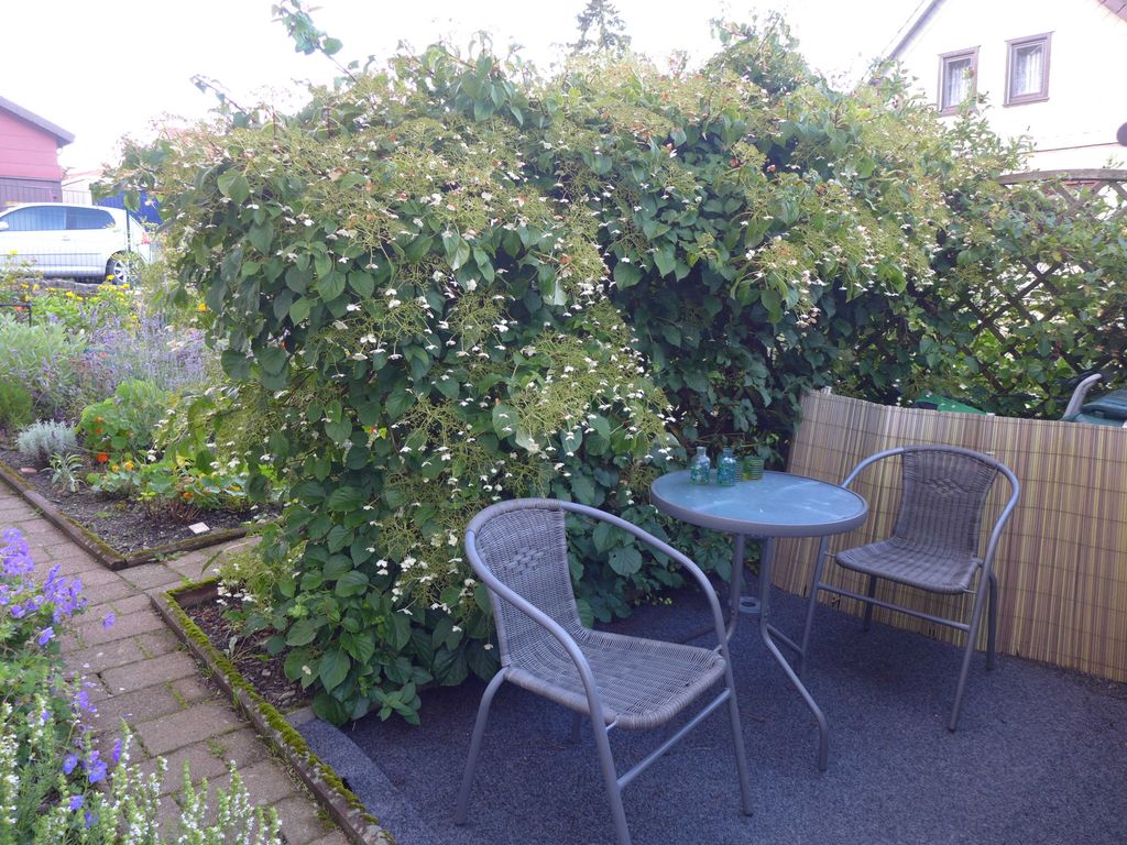 Sitzecke im Garten
