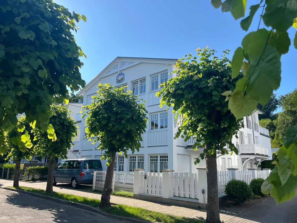 Aussenansicht der Villa Hansa in der Elisenstrasse 6