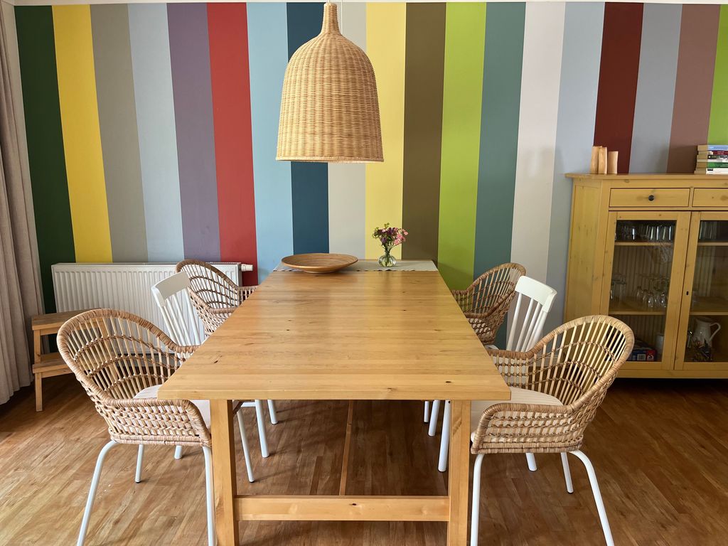 Esszimmer im grünen Haus