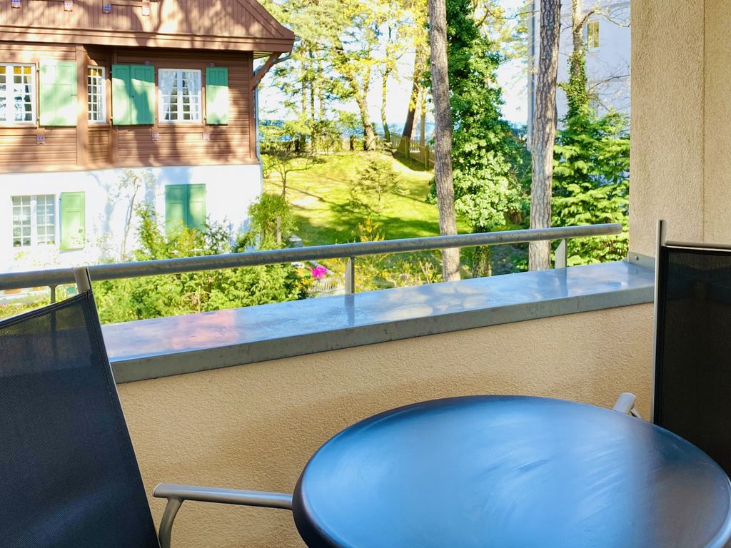 Neue Villa Ernst Seeblick vom Balkon