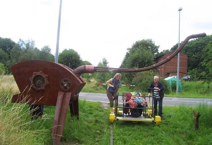 Draisinentour von Dargun nach Salem am Kummerower See