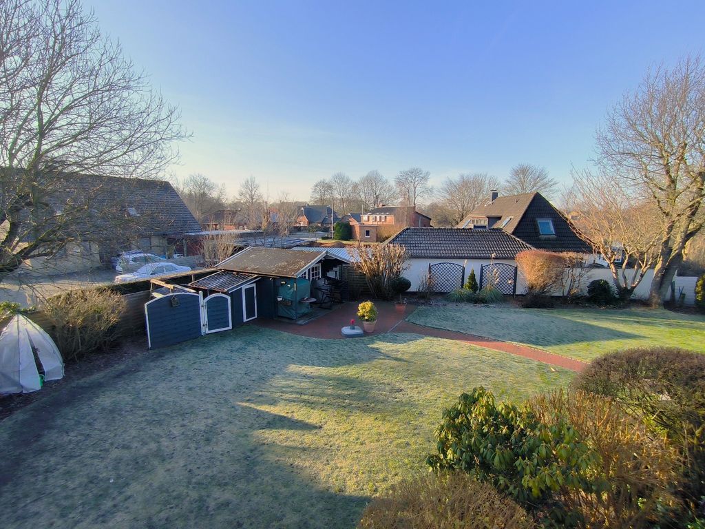 Garten im Winter