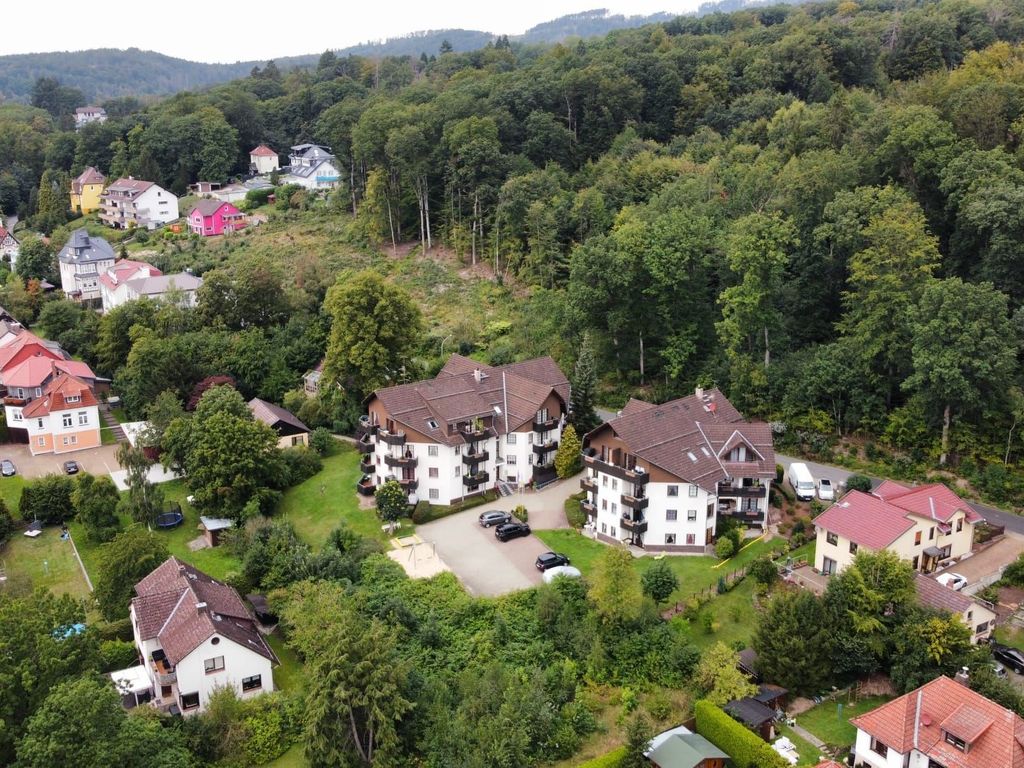 Residenz Sachsensteinblick Blick von oben
