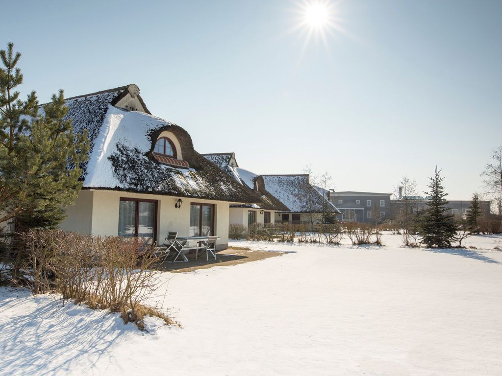 Ferienhäuser im Winter
