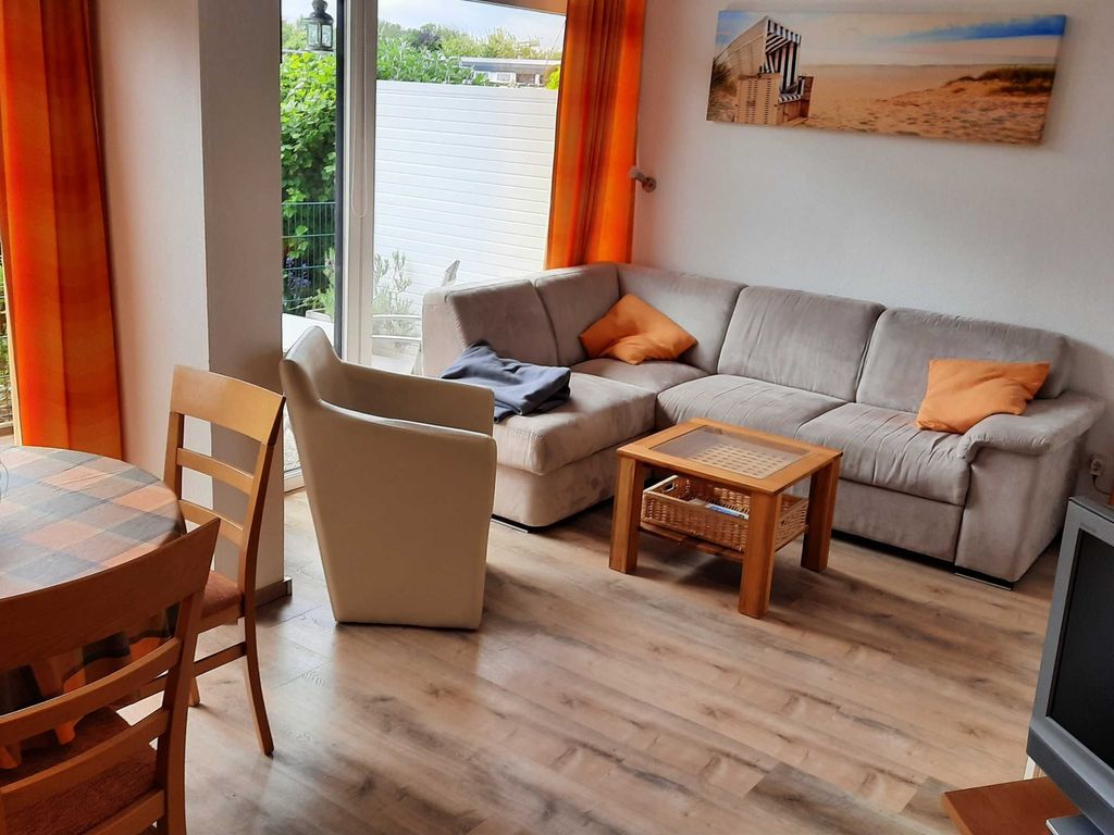 Das helle Wohnzimmer