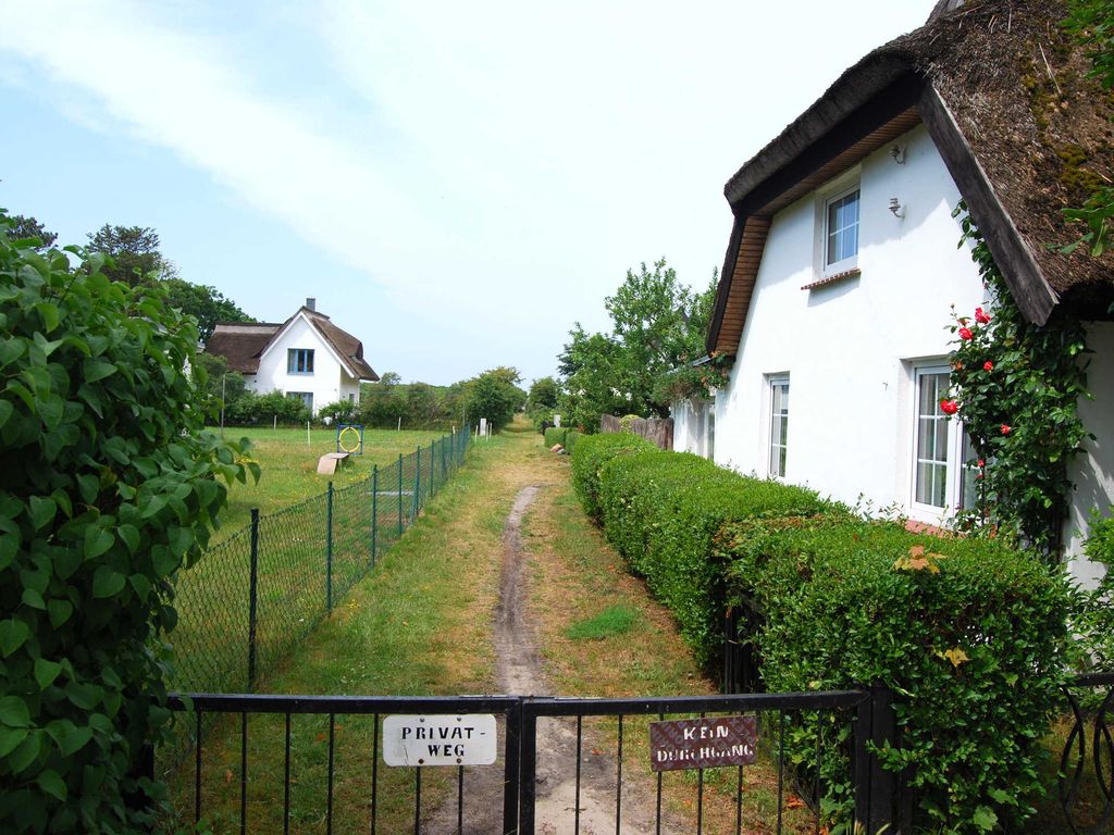 Privatweg vor der Ferienwohnung