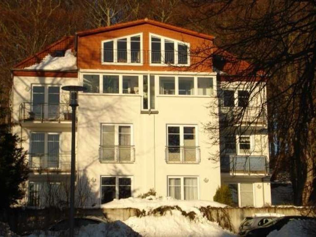 Villa im Winter