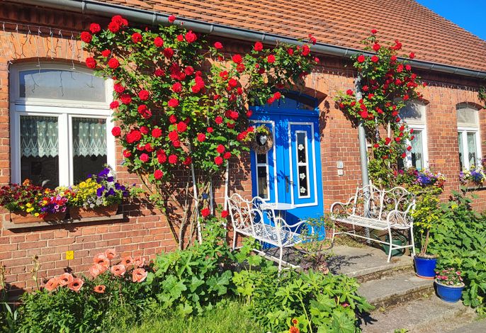 Eingang Appartement Mohnblüte