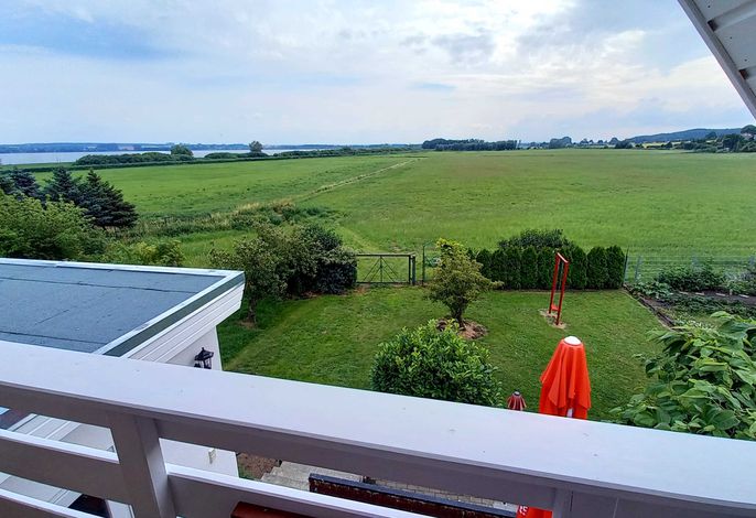 Blick vom Balkon
