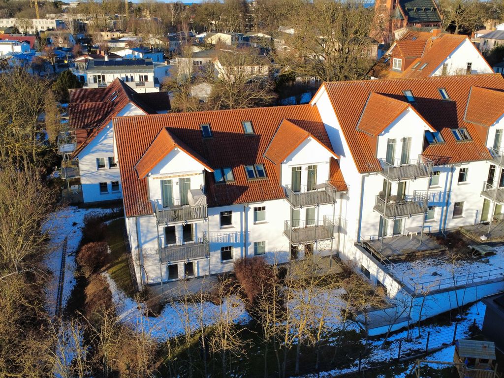 Blick auf die Rückseite des Hauses