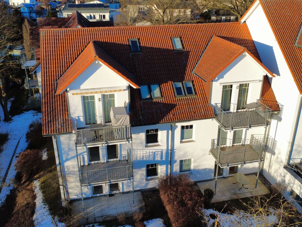 Blick auf die Rückseite des Hauses
