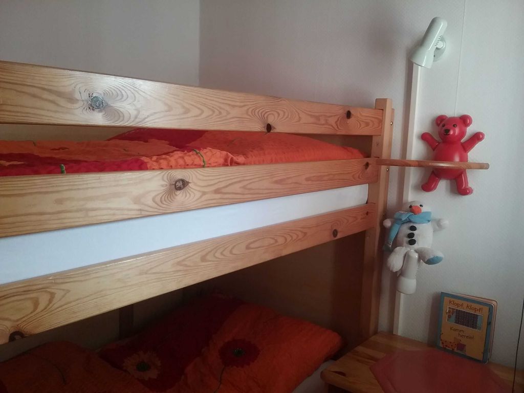 Schlafraum mit Etagenbett