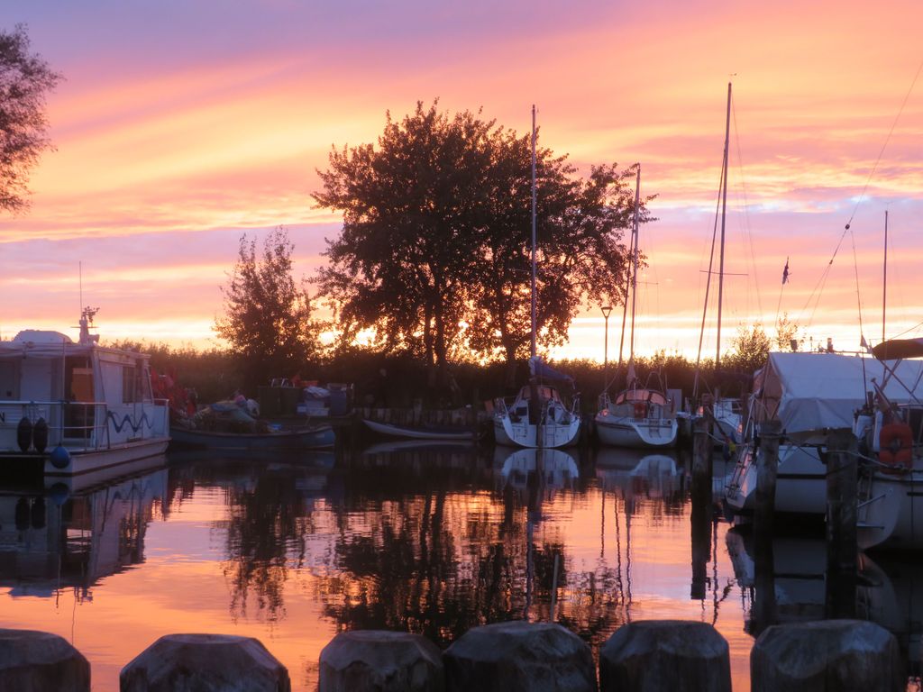 Hafen Loddin, Sonnenuntergang