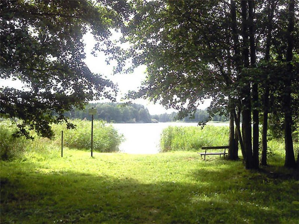 Weg zum Badebereich