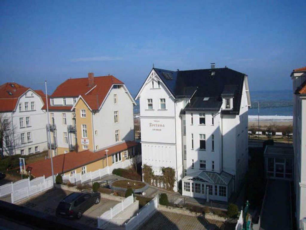 Blick vom Balkon