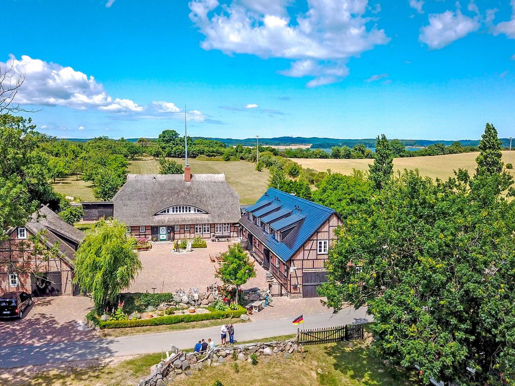 Ferienappartements auf dem Reddevitzer Hövt mit Seeblick