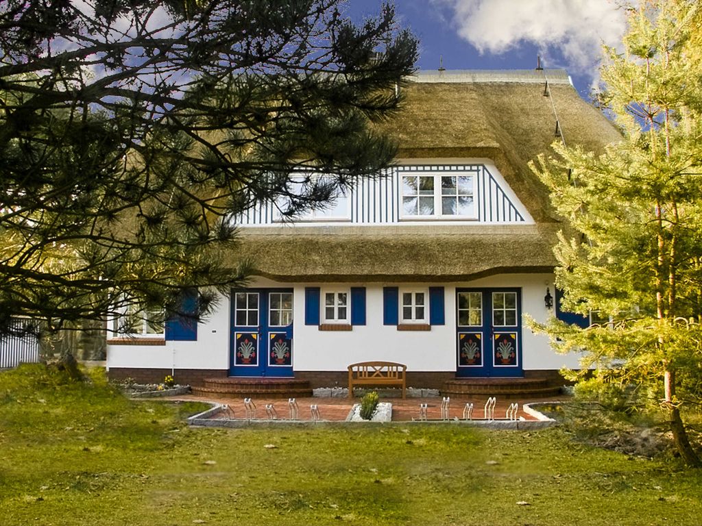 Eingangsseite Ferienhaus ###br###Am Waldrand