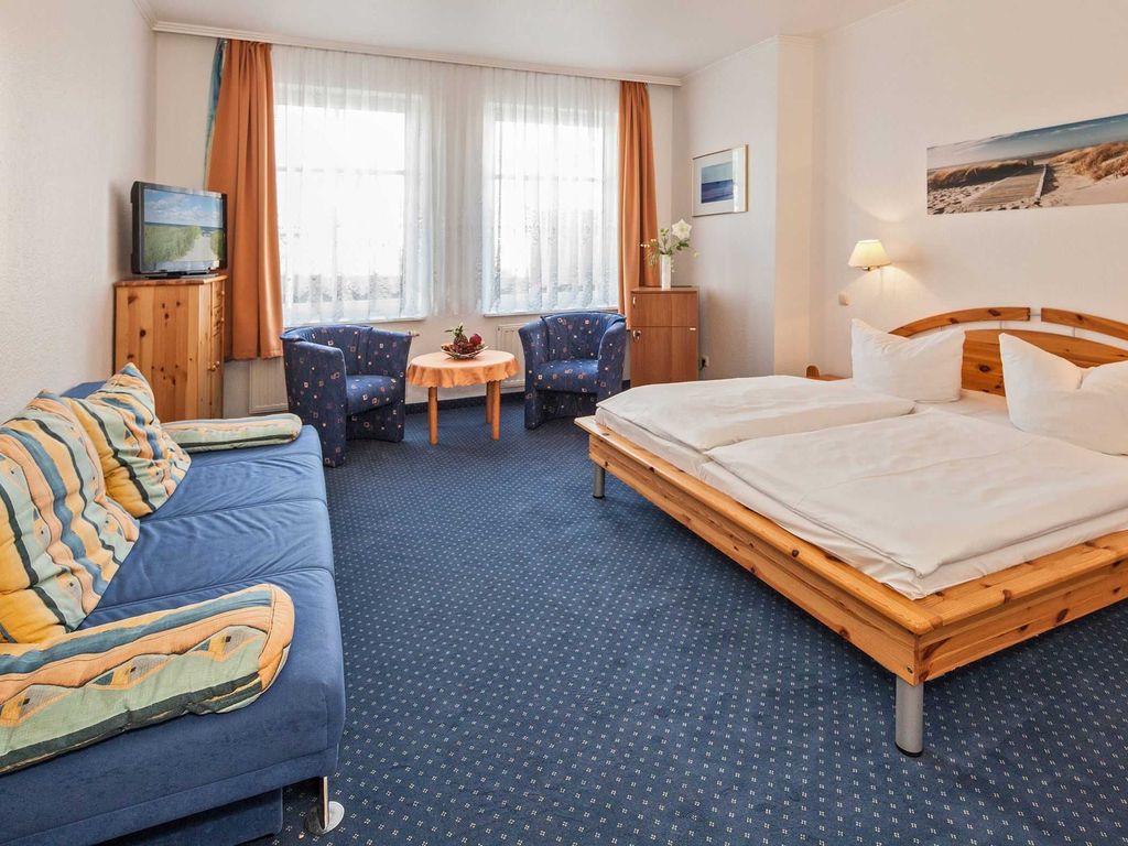 Doppelzimmer mit Schlafcouch zur Aufbettung