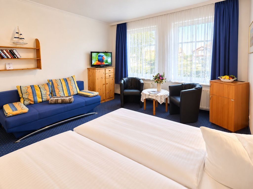 Doppelzimmer mit Schlafcouch zur Aufbettung