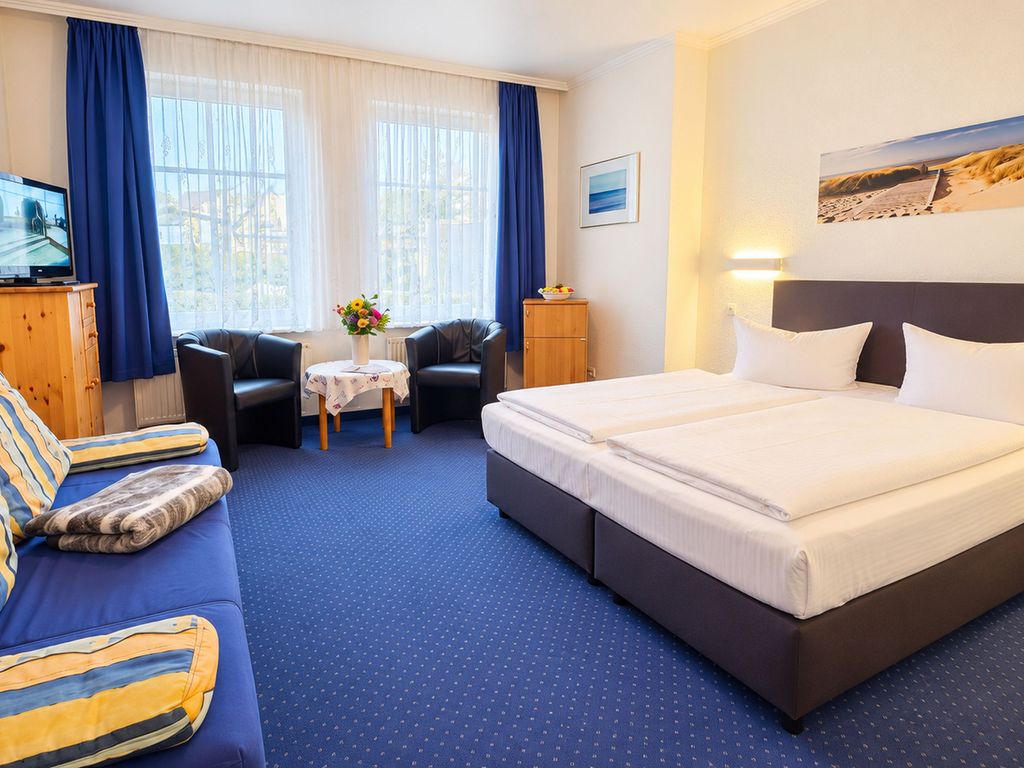Doppelzimmer mit Schlafcouch zur Aufbettung