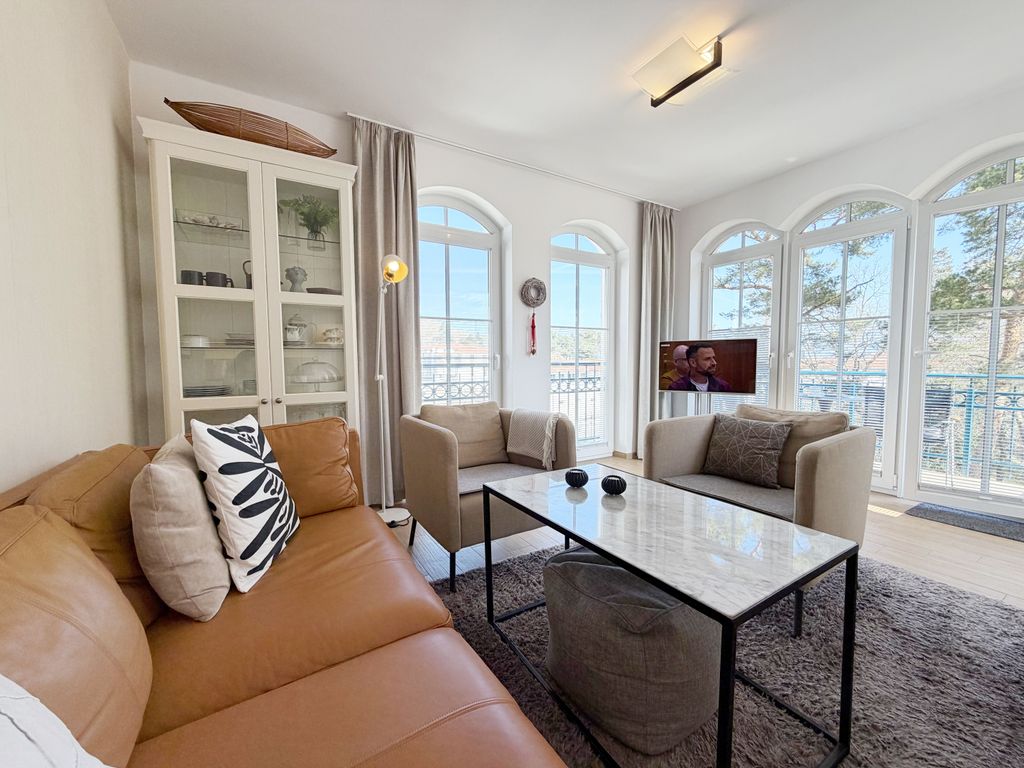 Kurparkresidenz in Baabe WE 15 - Wohnzimmer