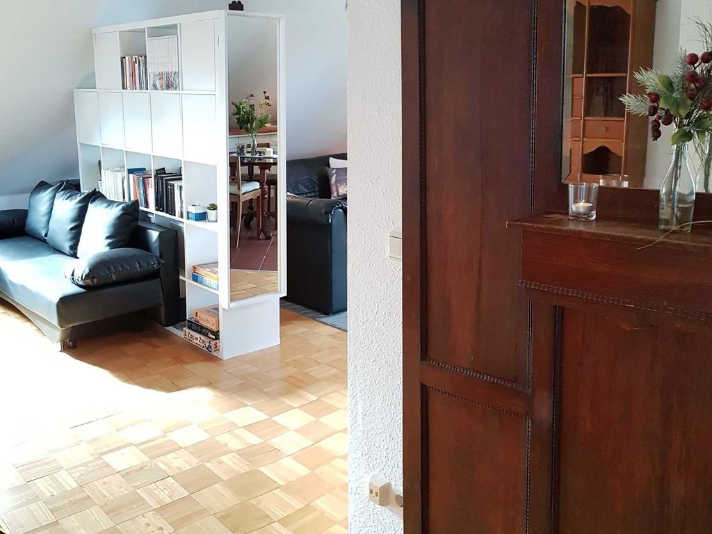 Blick ins Wohnzimmer