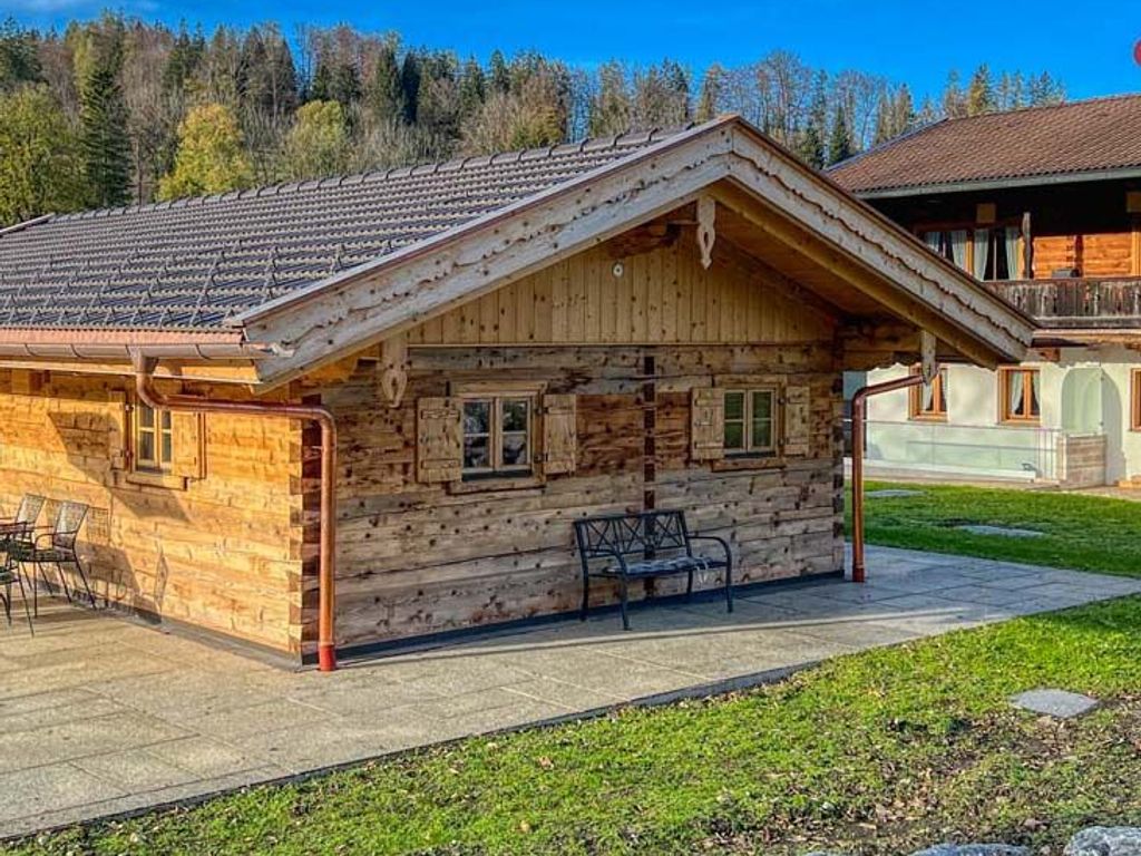 Hütte mit Sauna