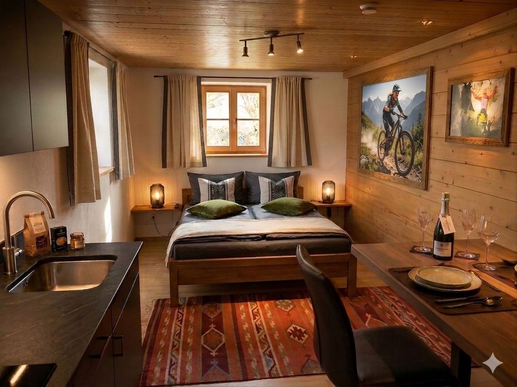 Ihr gemütliches Nest am Schliersee: Hochwertiges Design und bayerische Gemütlichkeit perfekt vereint.