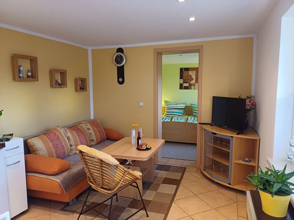 Wohnzimmer mit Pantry-Küche