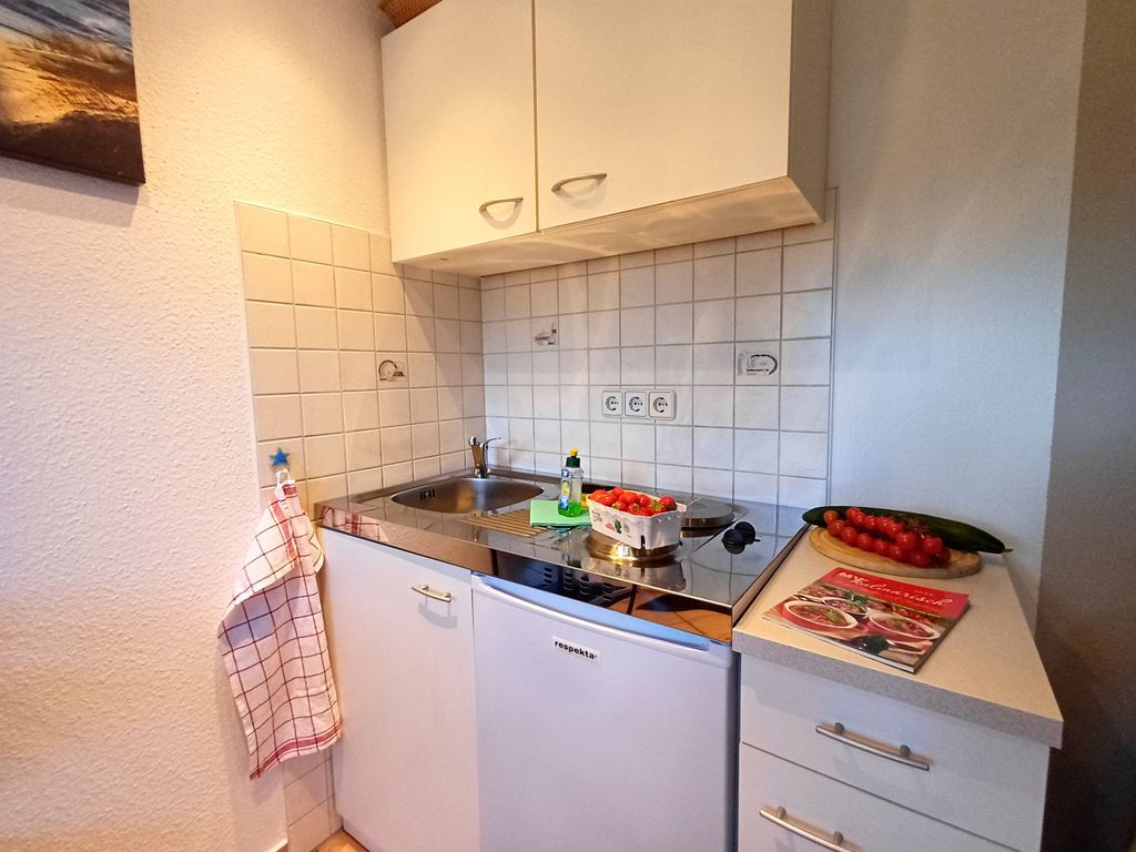 Wohnzimmer mit Pantry-Küche