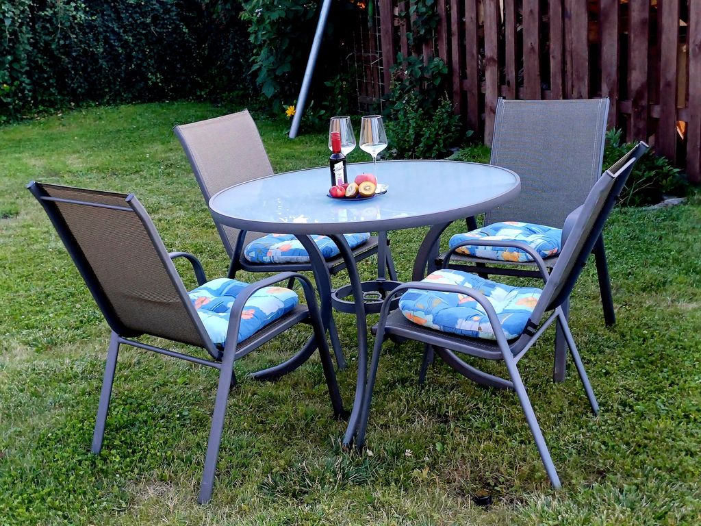 Sitzecke im Garten