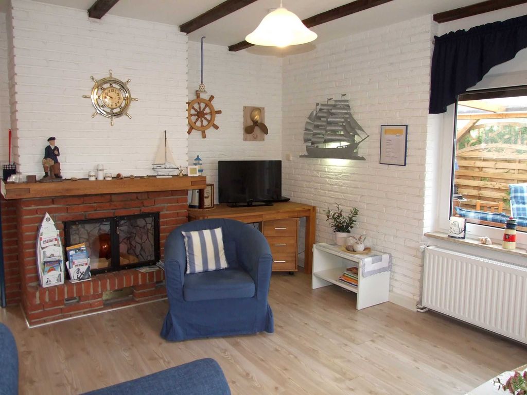 TV-Ecke im Wohnzimmer