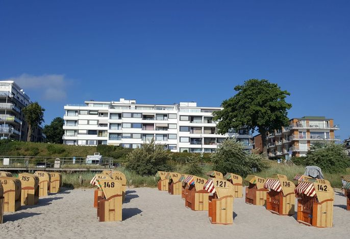 3-Raum FeWo, 45 m², Balkon