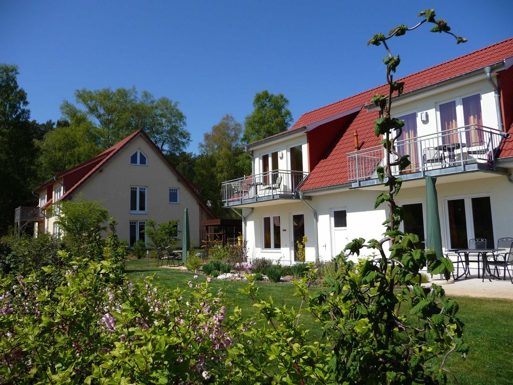 Garten der Ferienwohnungen Tannengrund