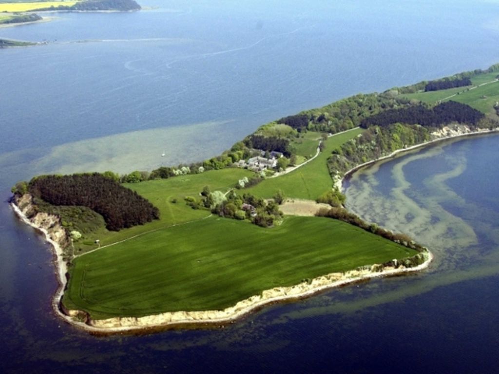 Das Höft von oben