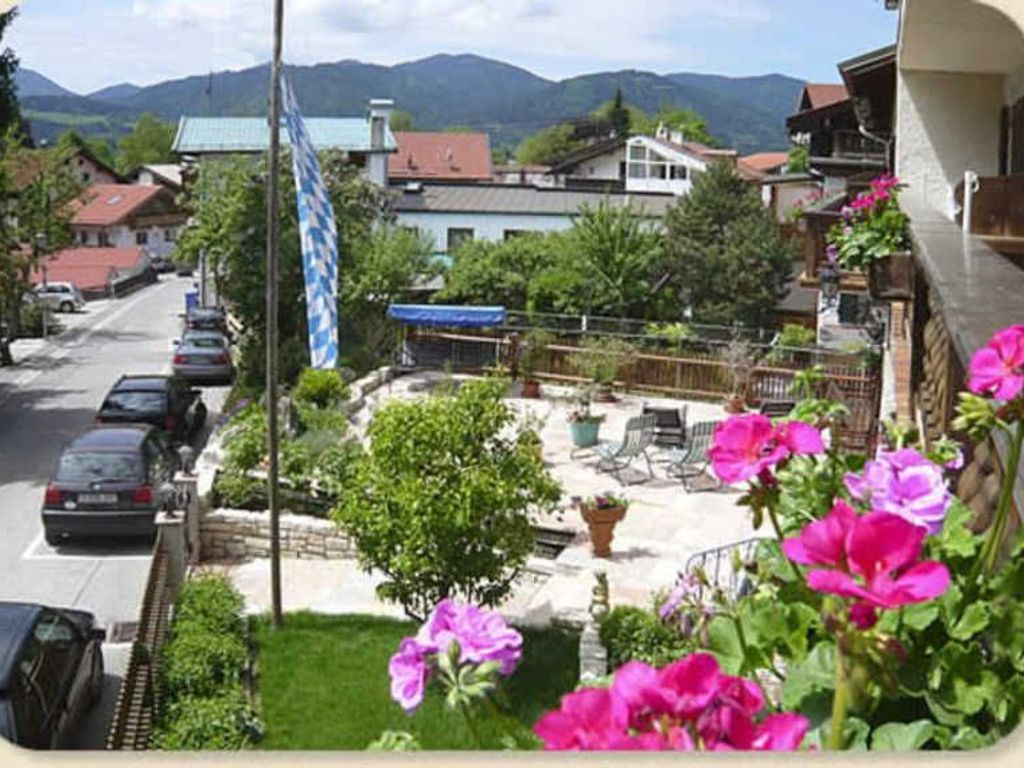 Aussicht vom Balkon
