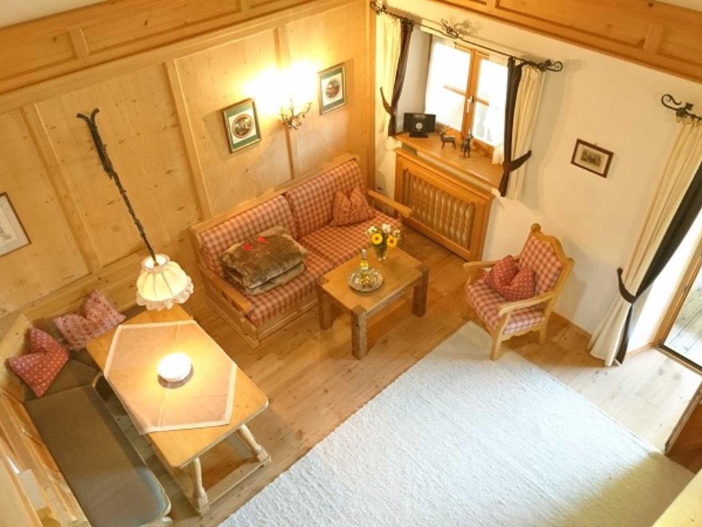 Blick vom Schlafzimmer in den Wohnraum