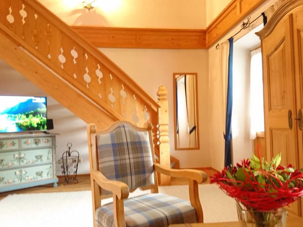Treppe zum Schlafzimmer