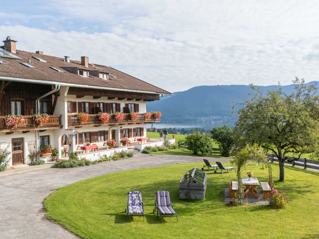 Blick auf unseren Garten