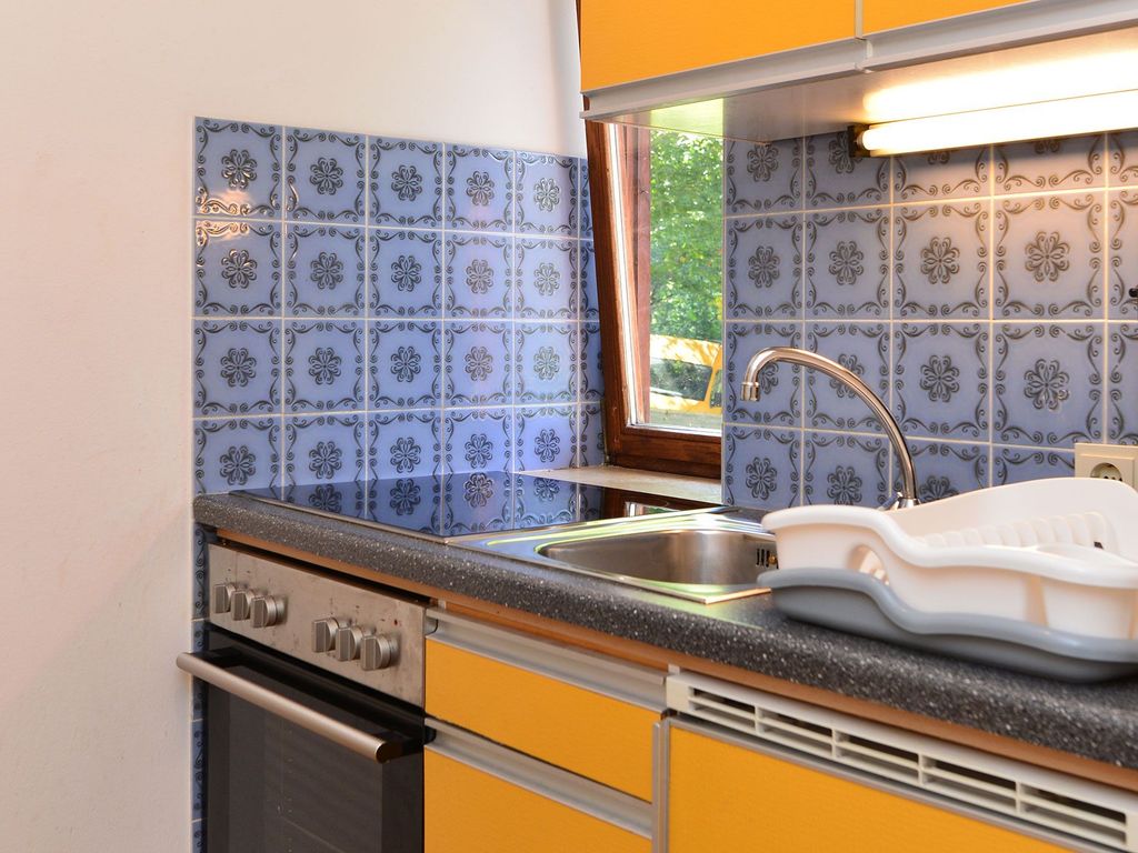 Küchenzeile im Appartement Salettl - Ferienwohnung Haus Hubertus Kreuth