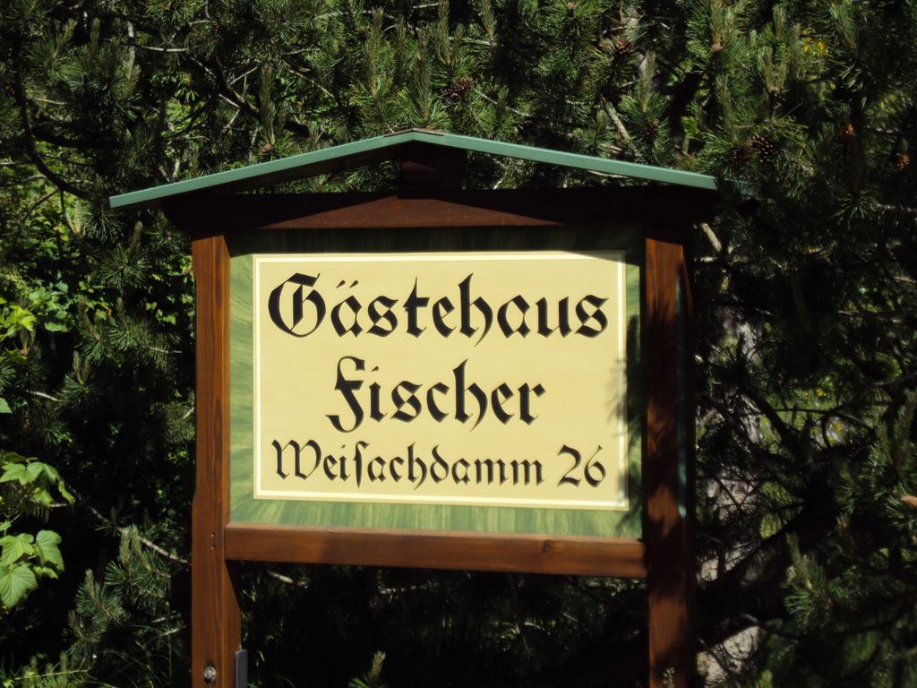 Tafel am Parkplatz