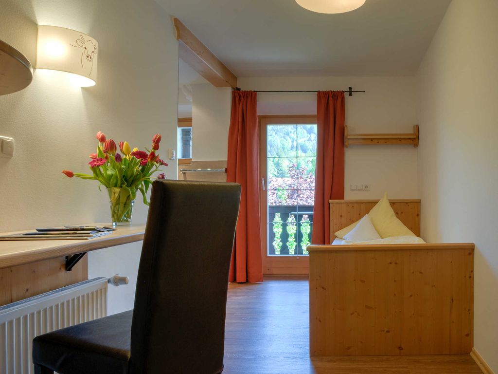Einzelzimmer im Gästehaus Webermohof