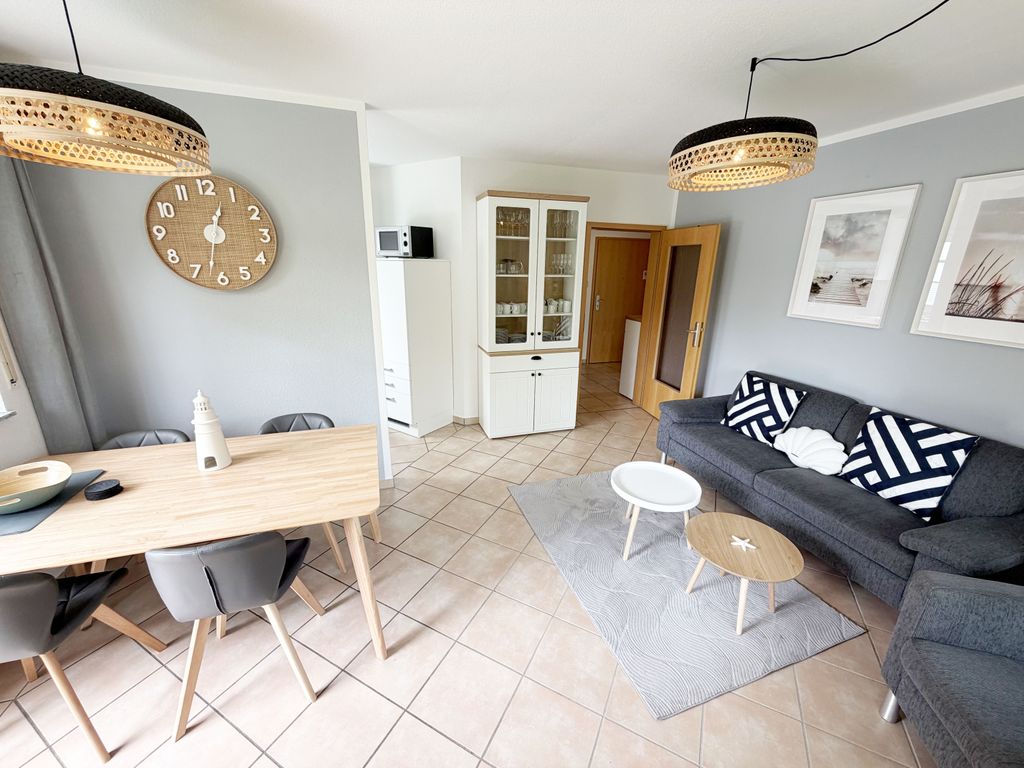Dünenhaus Göhren Whg. 01 - Wohnzimmer